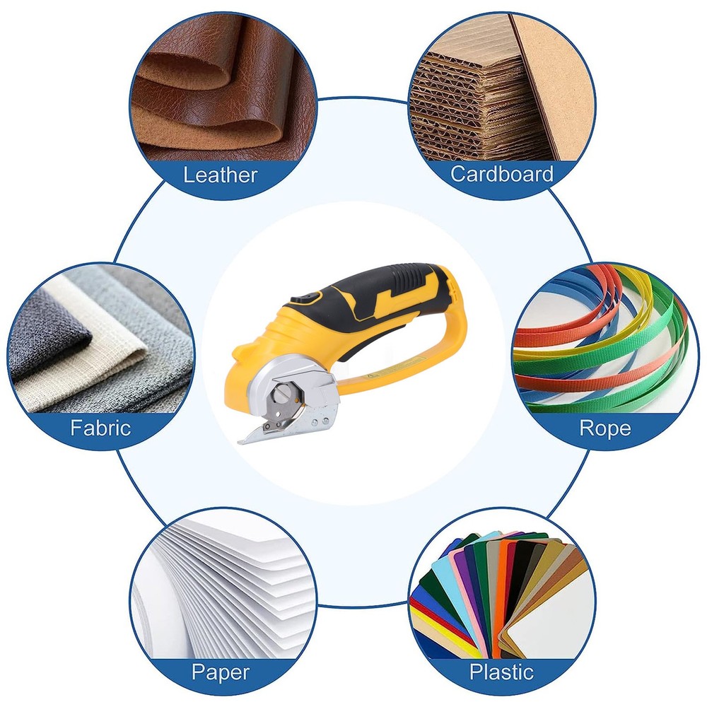 Cordless Electric Scissor With Automatic Sharpening For Cuts