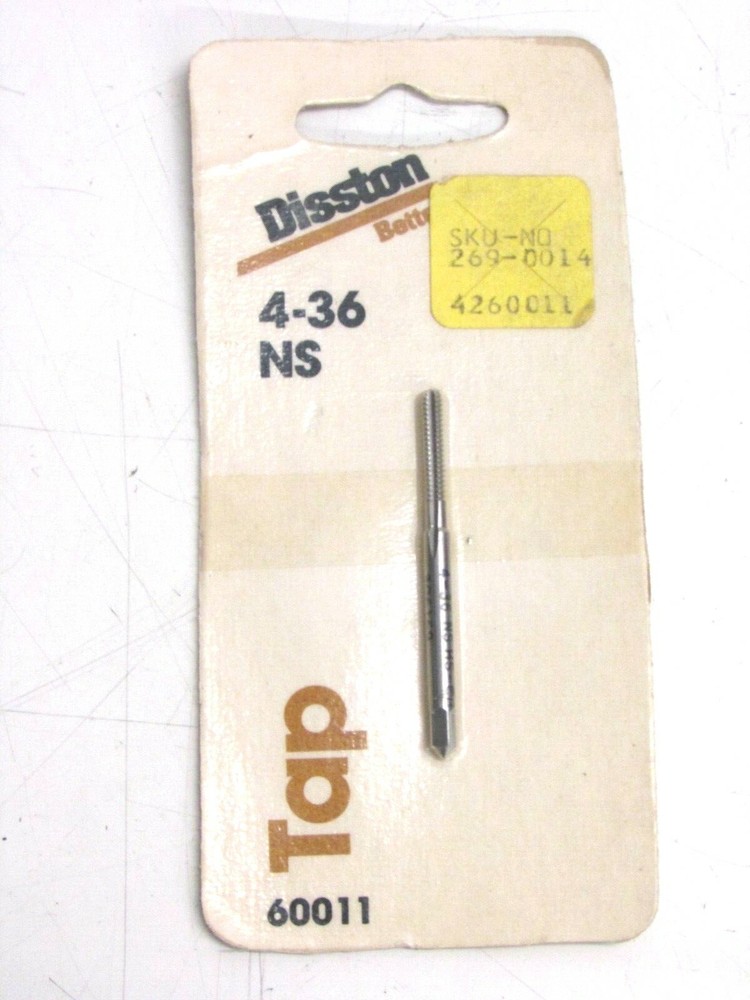 NEW! DISSTON 4-36 NS THREADING TAP, 60011