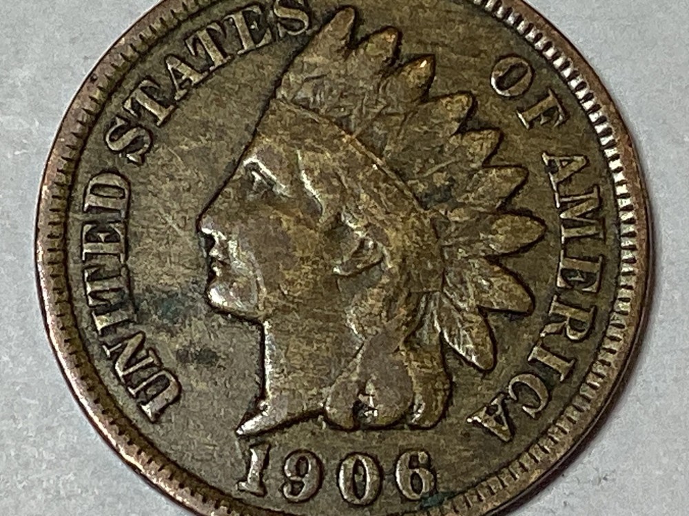 1906. INDIAN HEAD PENNY