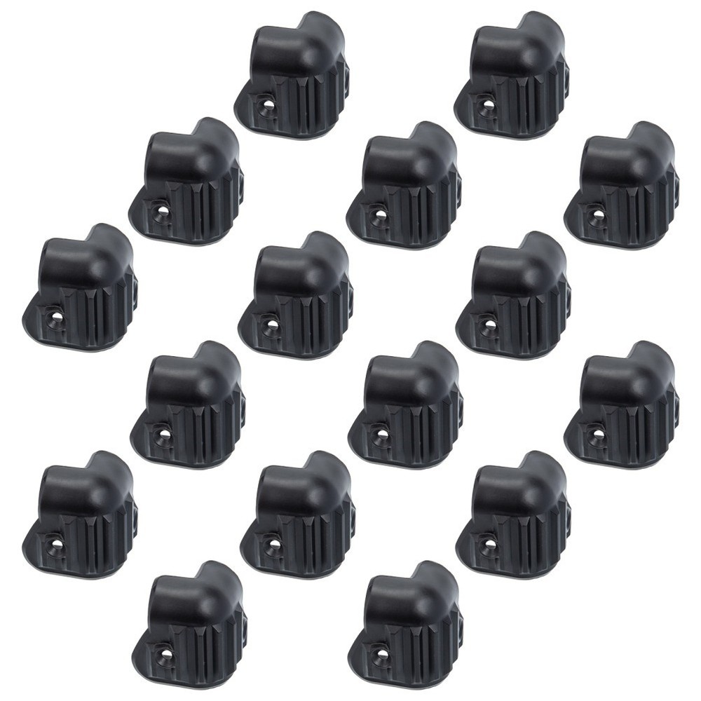 Speaker Protection Corners 16Pcs Black Wrap Covers for Collision