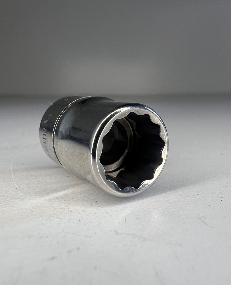 TWO (2) WILLIAMS 3/8 Drive 7/16" 12-Point Socket B-1214 (NEW)
