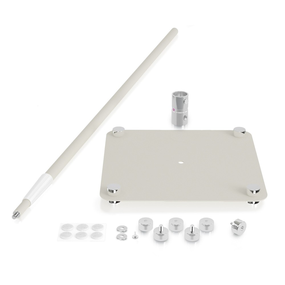 Ape Labs UniStand Creme Universal Single Pole & Base Plate