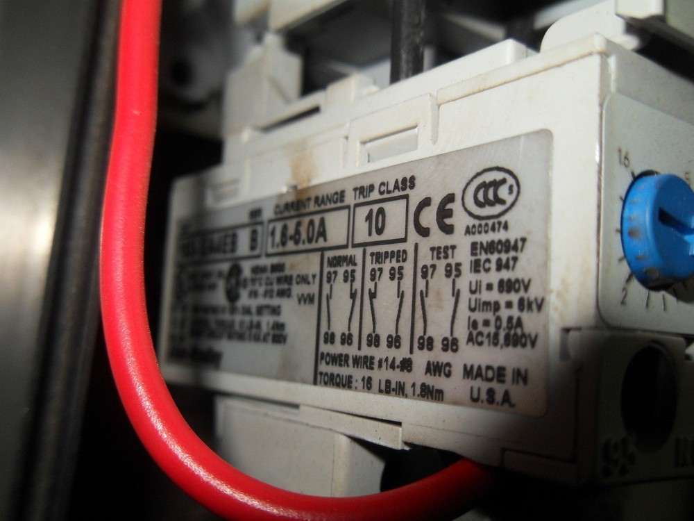 1 Allen-Bradley 109-C09BDA4E PUMP STARTER