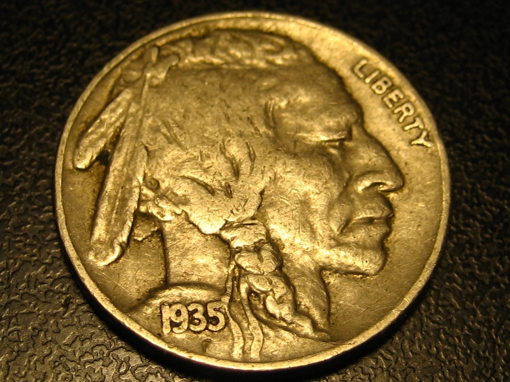 1935-P Buffalo Nickel XF