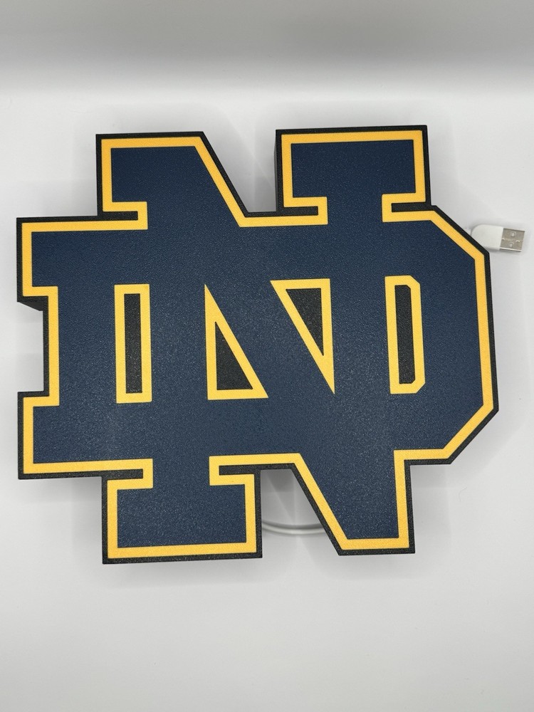 Notre Dame - Light Up LED Sign