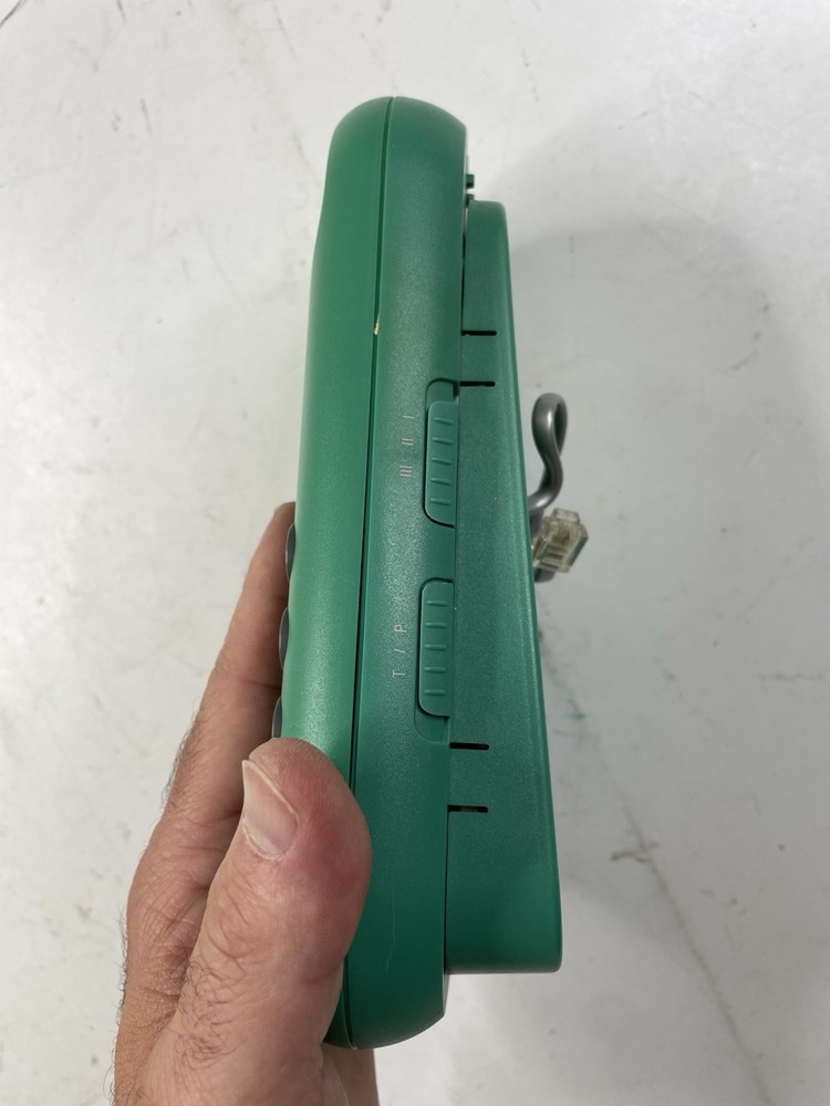 Bell Telephone Model Taffy-R Wall Mount Or Desktop Green Push Button