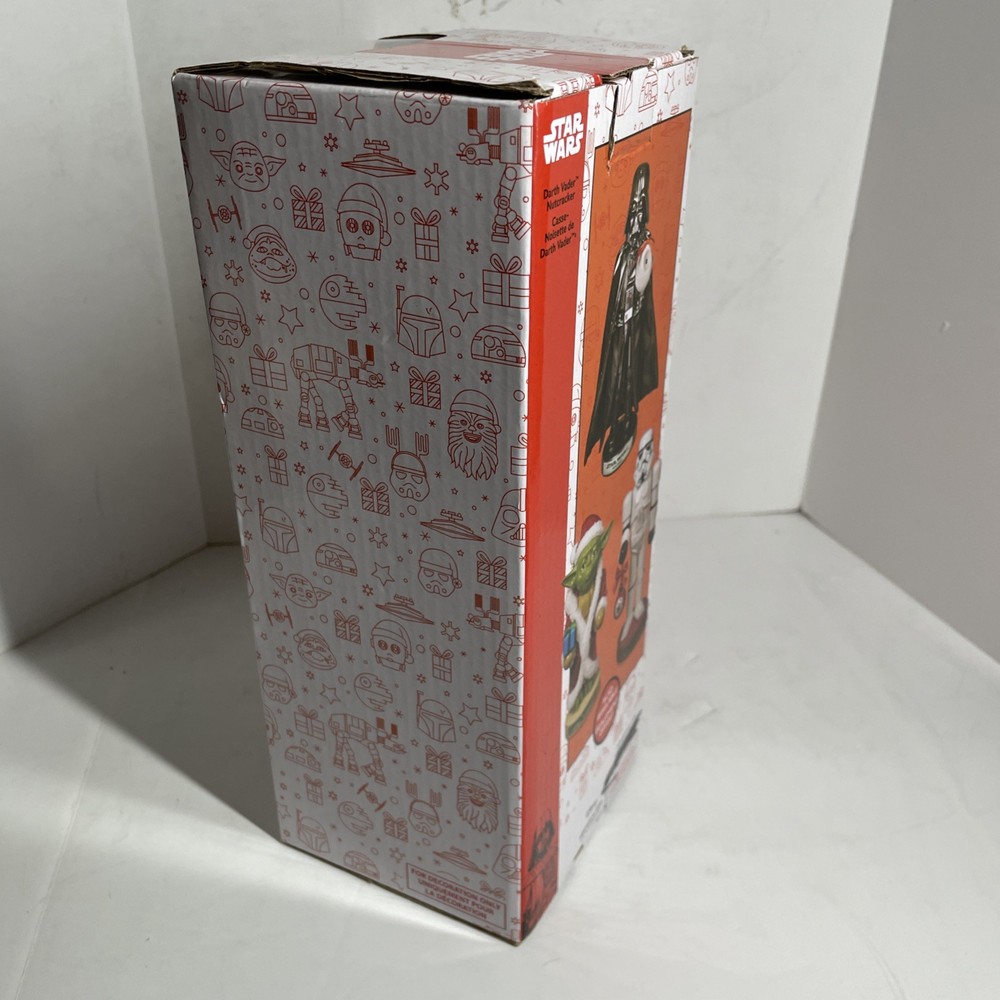 Kurt Adler Darth Vader with Death Star Nutcracker, 10-Inch