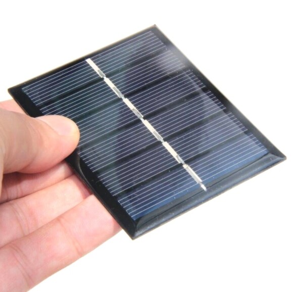 0.6W 3V solar panel, solar drip adhesive board DIY solar panel 60 * 75MM