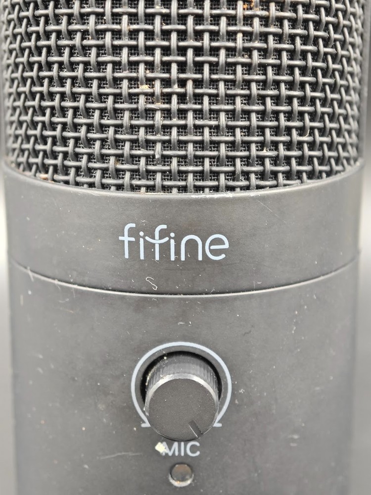 Fifine Microphone Black Used Working