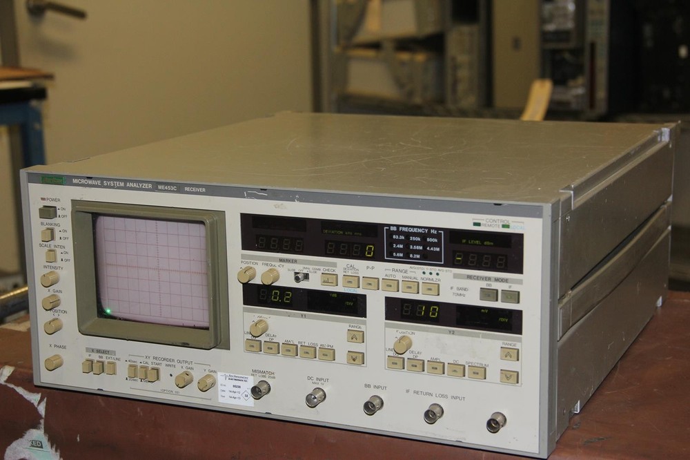 ANRITSU ME453C System Analyzer Receiver Options 01 & 02