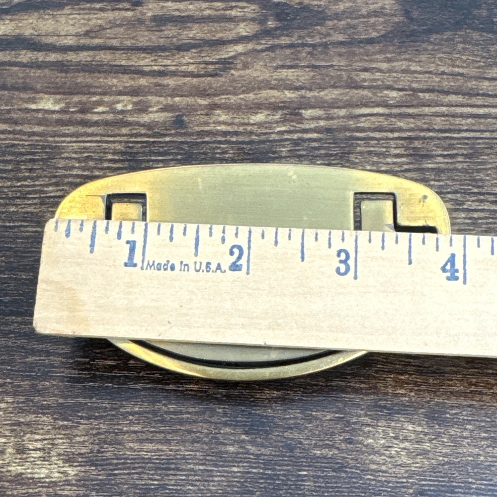 Drexel Passage Drawer Pull Handle Campaign Brass KBC N-16827 Replacement MCM
