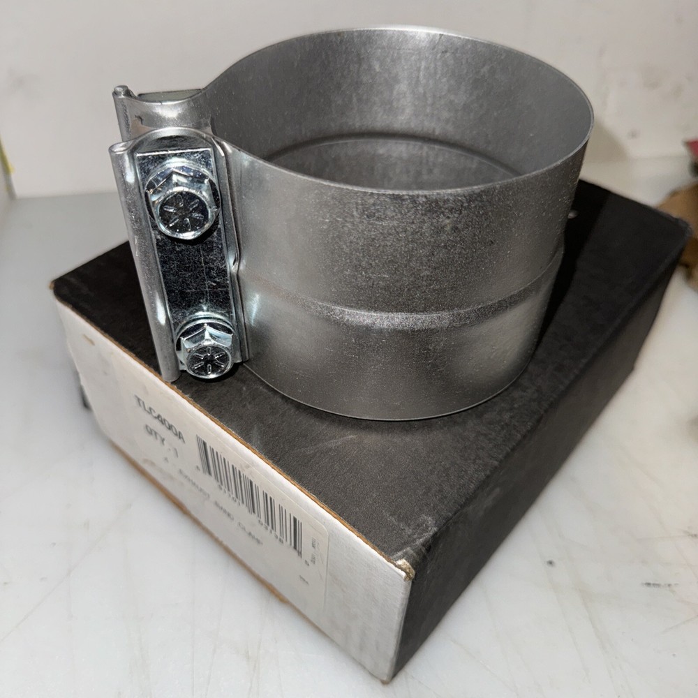 TLC400A Exhaust Clamp 4" with Hardware