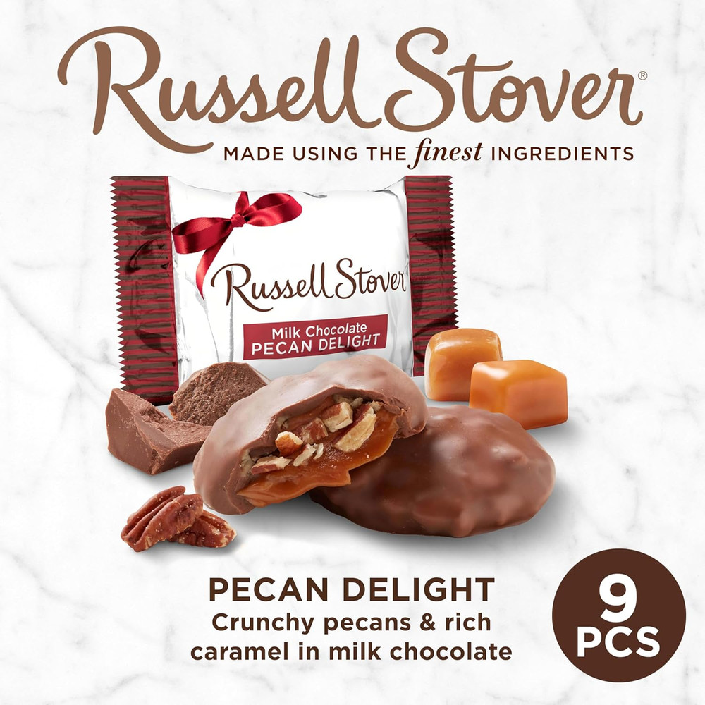 Milk Chocolate Pecan Delight Candy Gift Bag, 5.4 Oz.