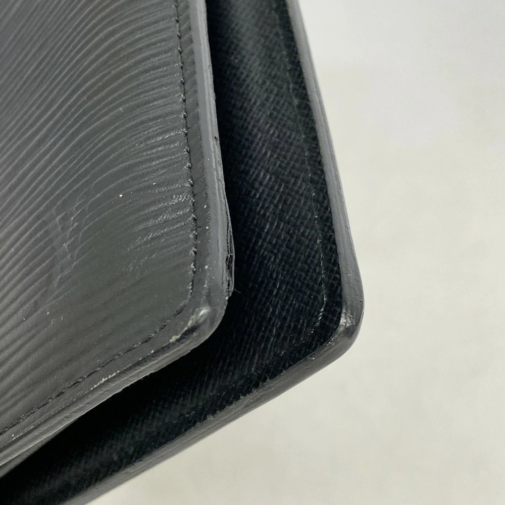 Louis Vuitton Long Wallet Epi Black