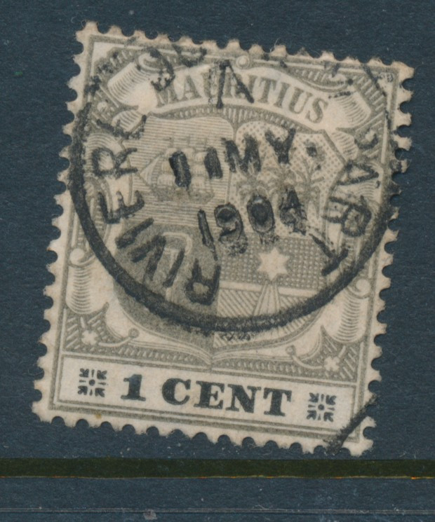 MAURITIUS, Postmark RIVIERE DU REMPART