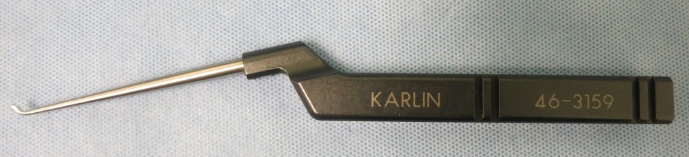 Codman Karlin 46-3159 Micro Curette, Forward Angle, 0000