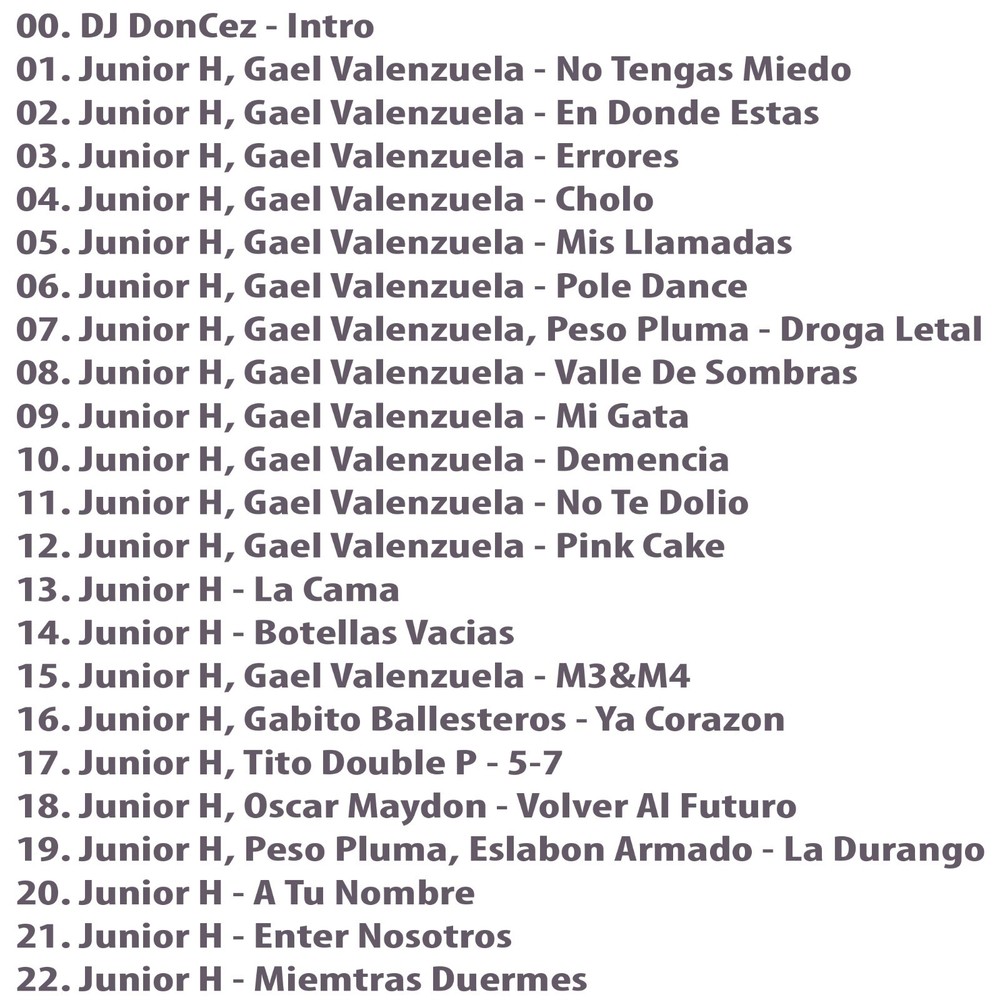 DJ DonCez - Junior H Mega Hits 3