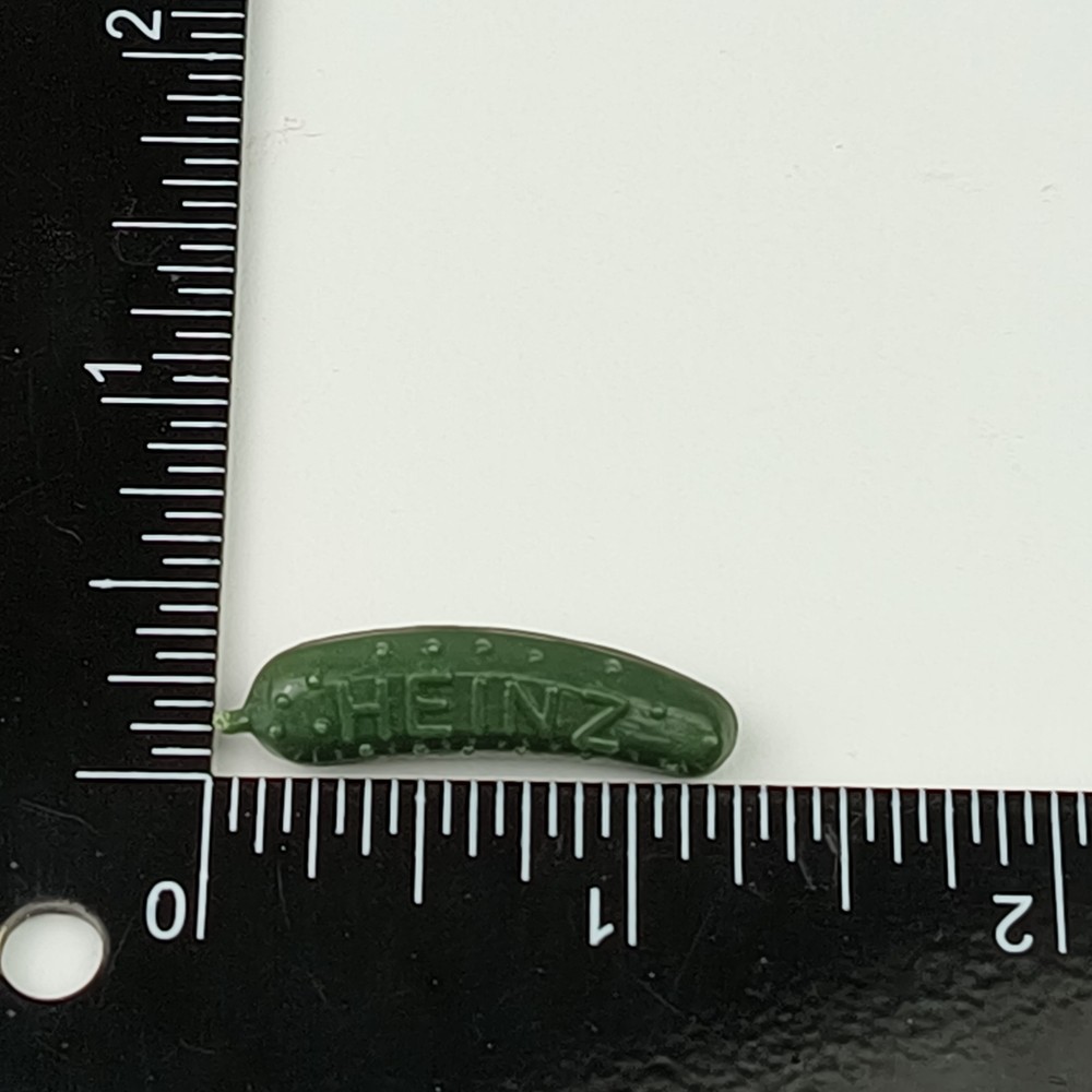 Vintage Heinz Pickle Plastic Pin