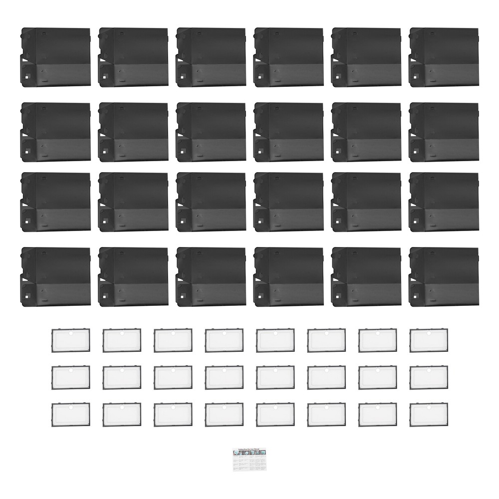 24 Pack Shoe Storage Boxes, Stackable Shoe Boxes, Shoe Storage Organizer NEW