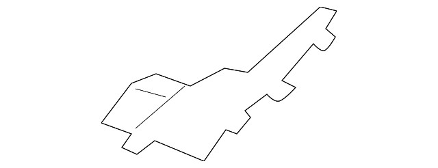 Genuine Ford Cowl Side Panel KB3Z21018A17A