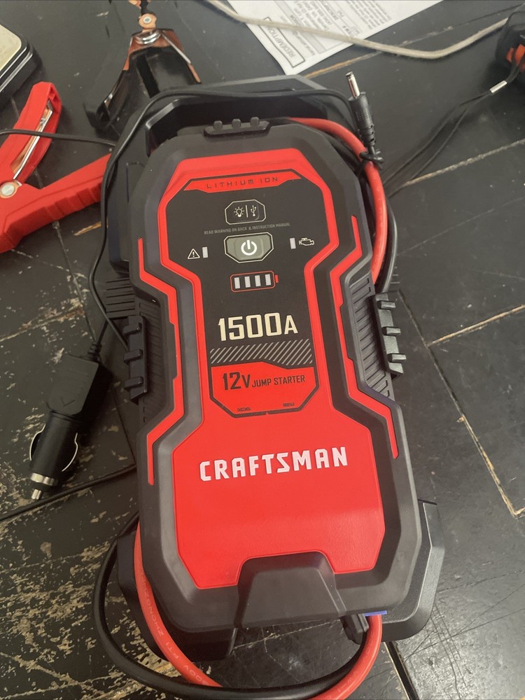 Craftsman Jump Starter Box 1500a 12volt