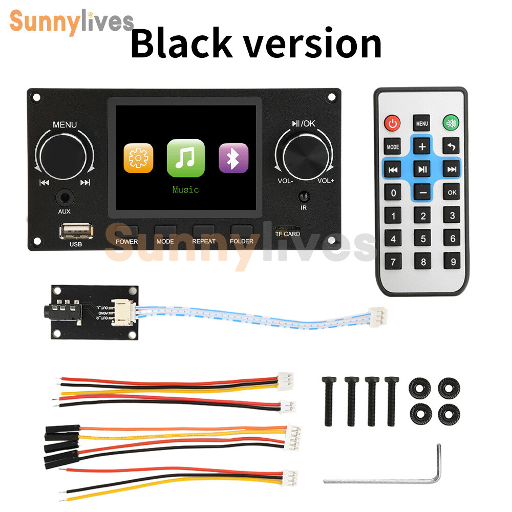 2.8-inch TFT Color Screen Bluetooth Decoder Lossless MP3 Audio Decoding Module