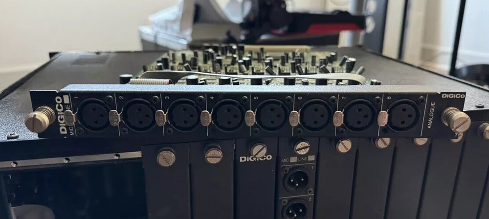 DiGiCo 8 Analog Mic/Line Input Card For Madi Rack