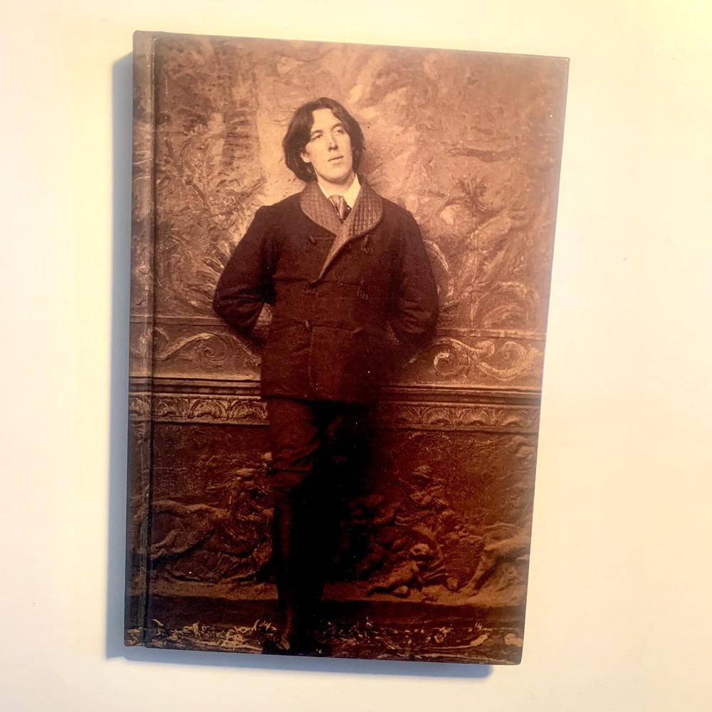 Oscar Wilde Journal Notebook Blank Hardcover