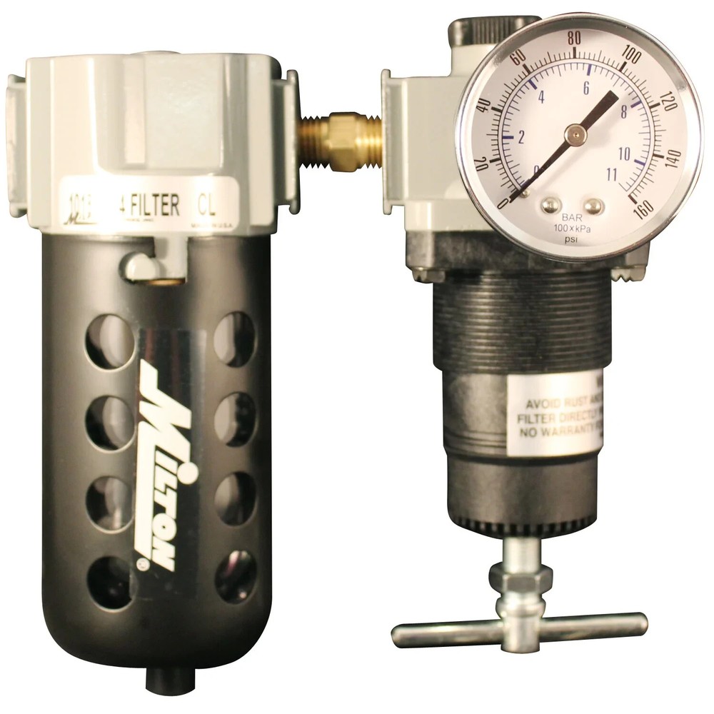 Milton® 1/4" NPT Deluxe Polycarbonate FR Duo