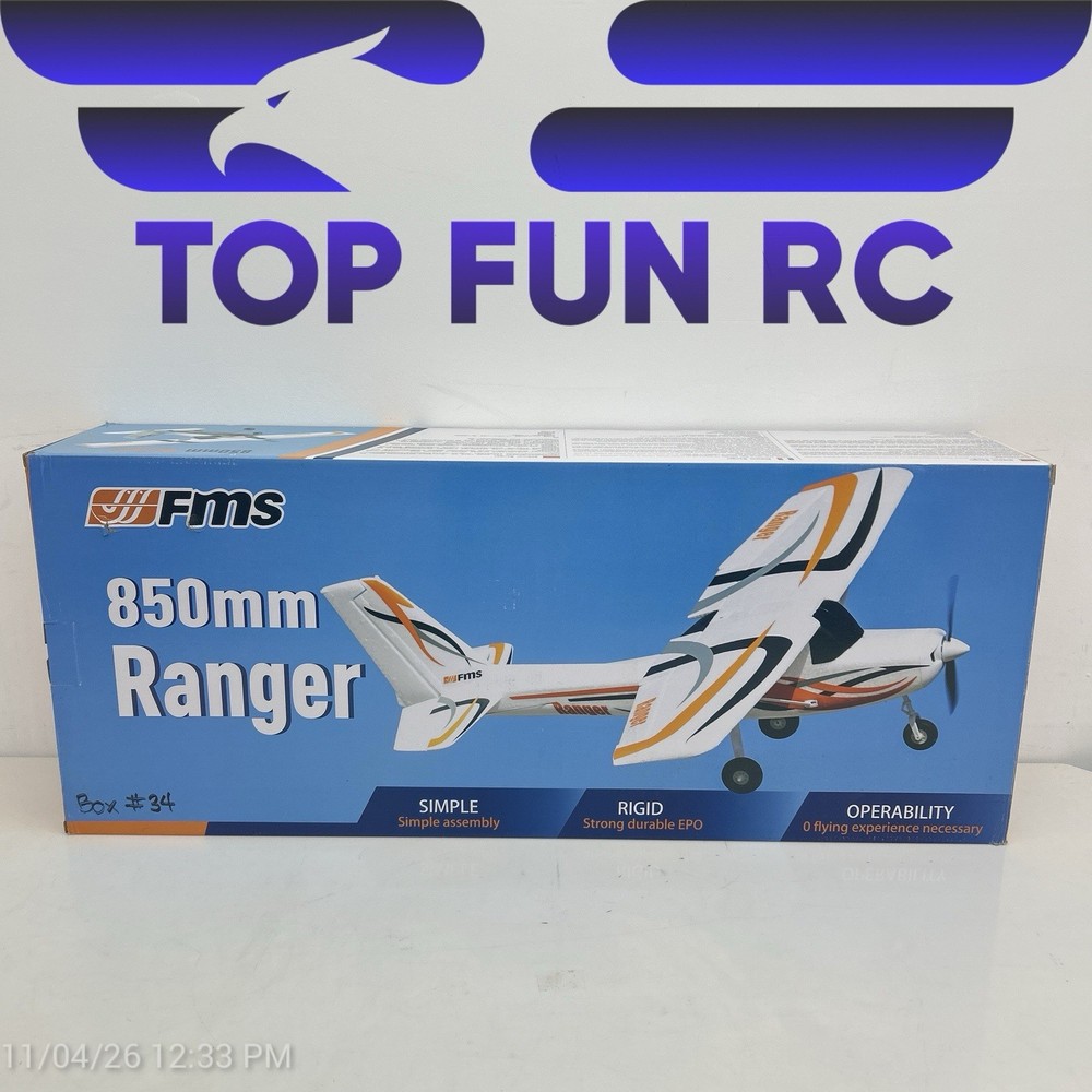FMS RANGER 850MM RTF (USED OPEN BOX) #34