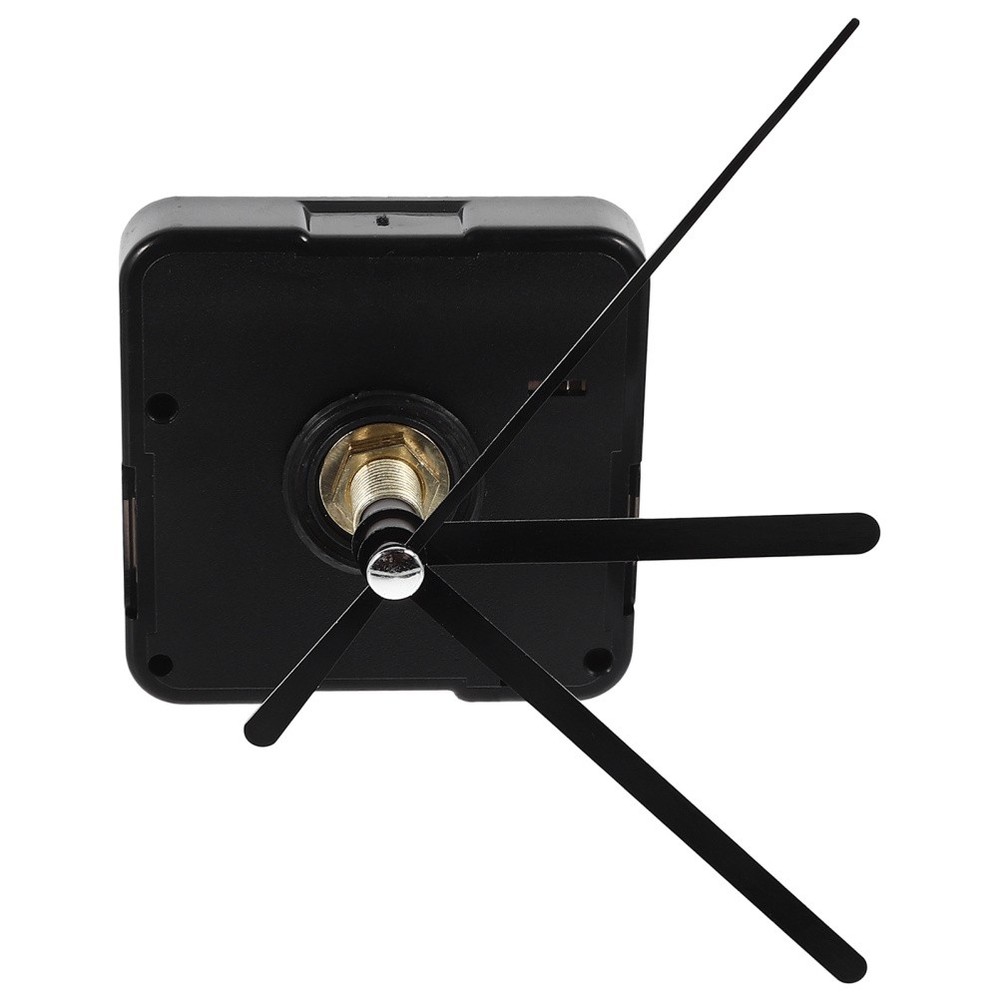 Clock Mechanism Replacement Kit with Mute Movement and Plastic Clock Hands