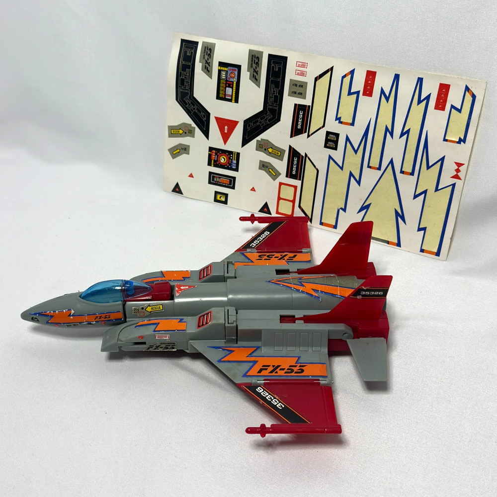 Changing Robot/Fighter Plane RARE 1980's Transformer