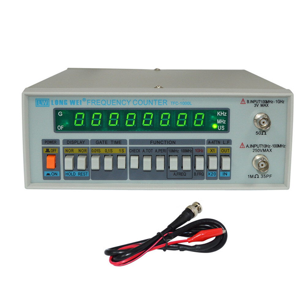 TFC-1000L Multifunctional High Precision Frequency Counter Meter 8-Bit LED Displ