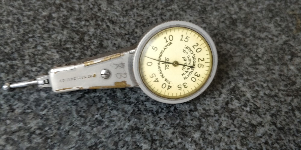 TESTED Dial Test Indicator PEARSON good working order MACHINIST
