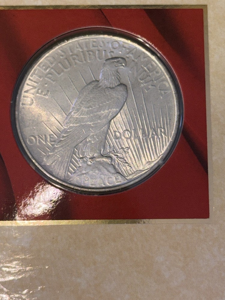 1922 Peace Silver Dollar - 90% US Coin Uncirculated