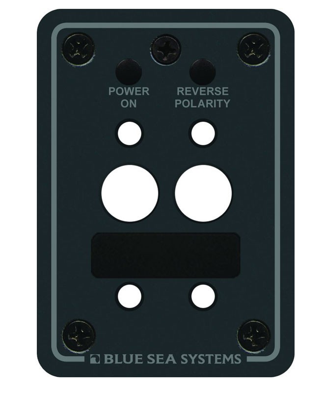Blue Sea 8173 A-Series Double Blank Mounting Panel
