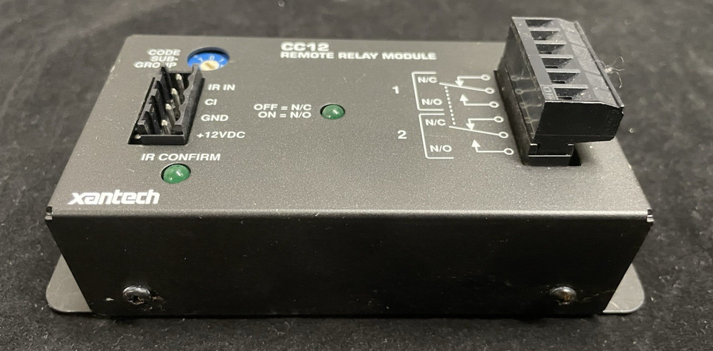 Xantech CC12 Remote Relay Module (No Power Supply)