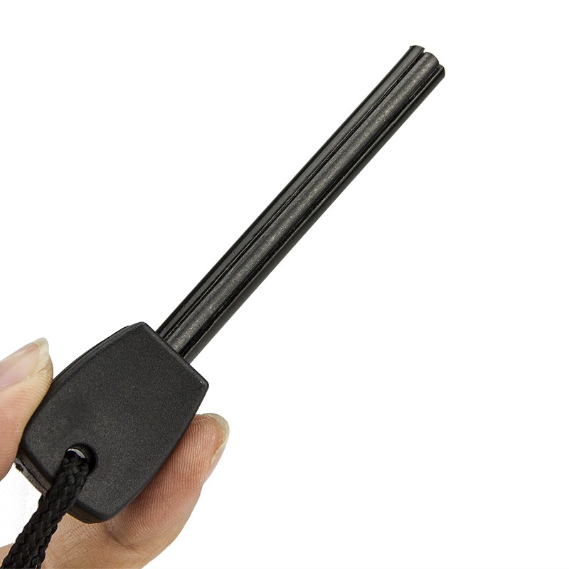 Flint Steel Striker Fire Starter Lighter Magnesium Ferro Rod