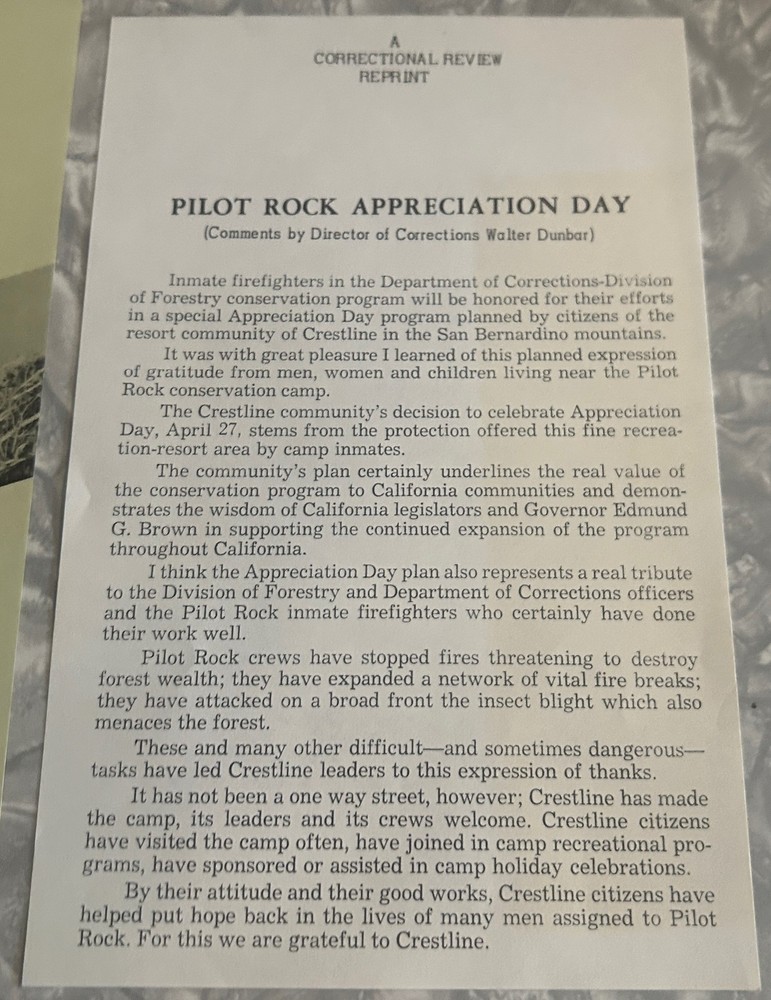 1960'S CALIFORNIA DEPT CORRECTIONS CONSERVATION PROGRAM BROCHURES & BULLETINS