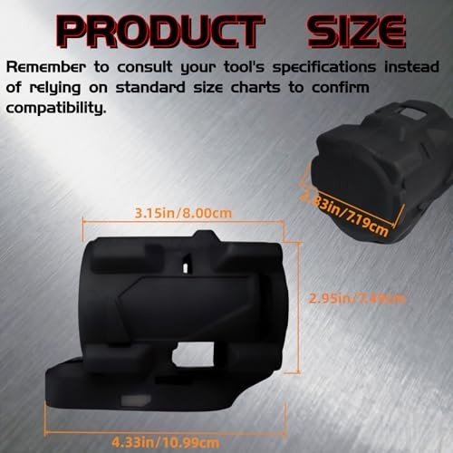 Protective Boot for 12V Hammer Drill/Driver, Compatible with 3403-20 & 3404-20,