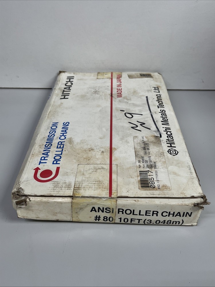 HITACHI 80-1 COT 10FT #80 Cottered Chain ANSI roller Chain
