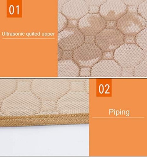 2 Pack Washable Guinea Pig Cage Liners - Waterproof & Super Absorbent Pads
