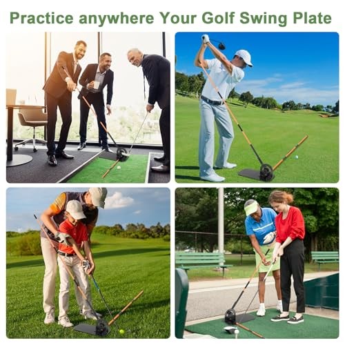 Golf Alignment Stick Holder,Professional Swing Trainer,Golf Swing Plane
