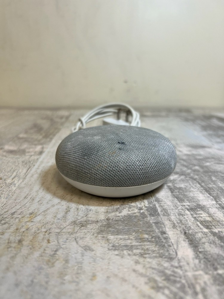 Google Home Mini Smart Speaker Assistant - Grey (Model H0A) - Tested