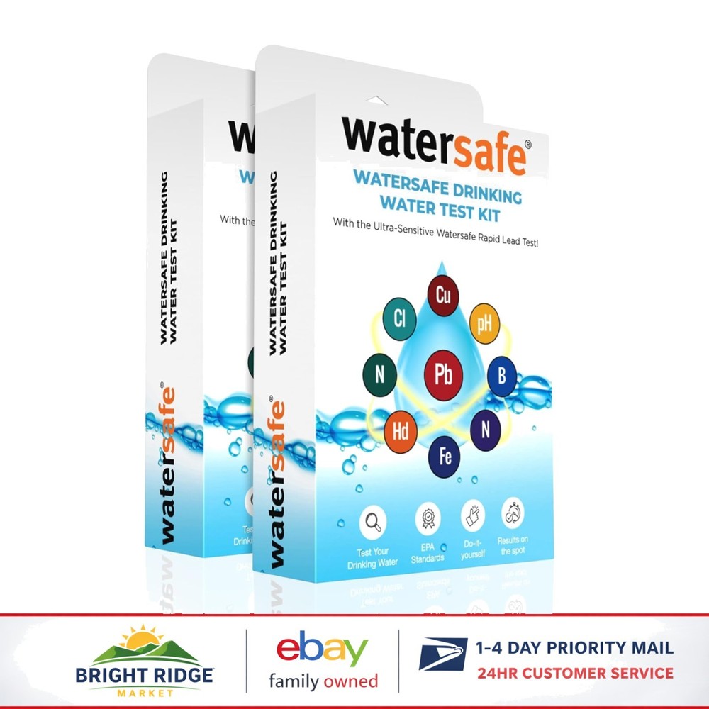 Reliable Water Testing Kit for Home Use with Comprehensive Contaminant Detection