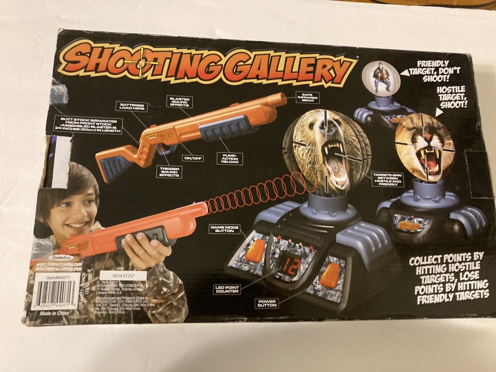 hunter series shooting gallery rapid fire target game safe and fun interactive