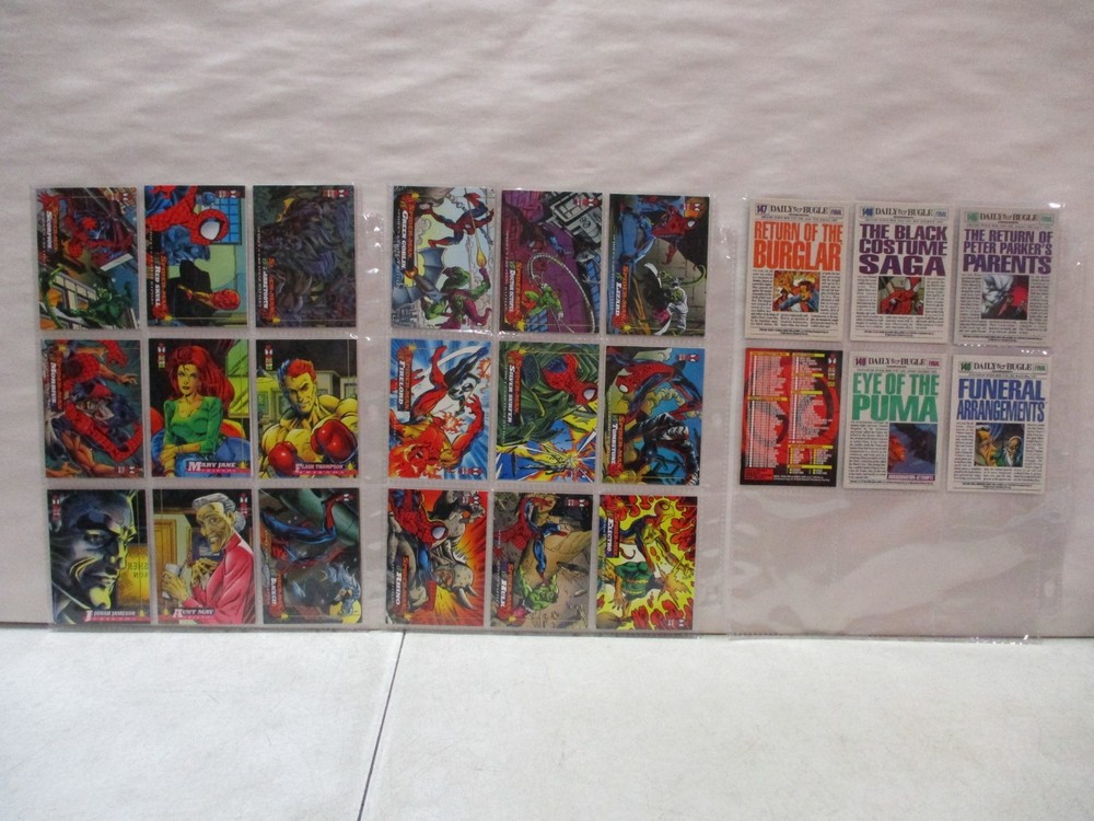 1994 Fleer Marvel Spider-man Complete Set A
