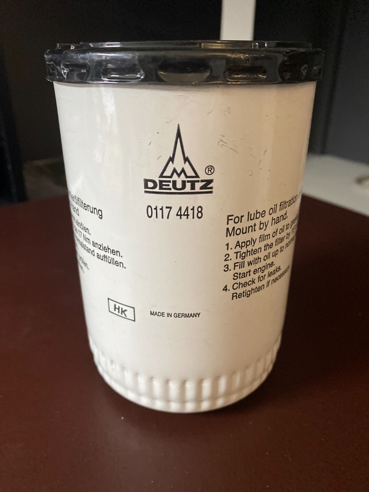 Deutz OEM 01174418 Spin-On Oil Filter