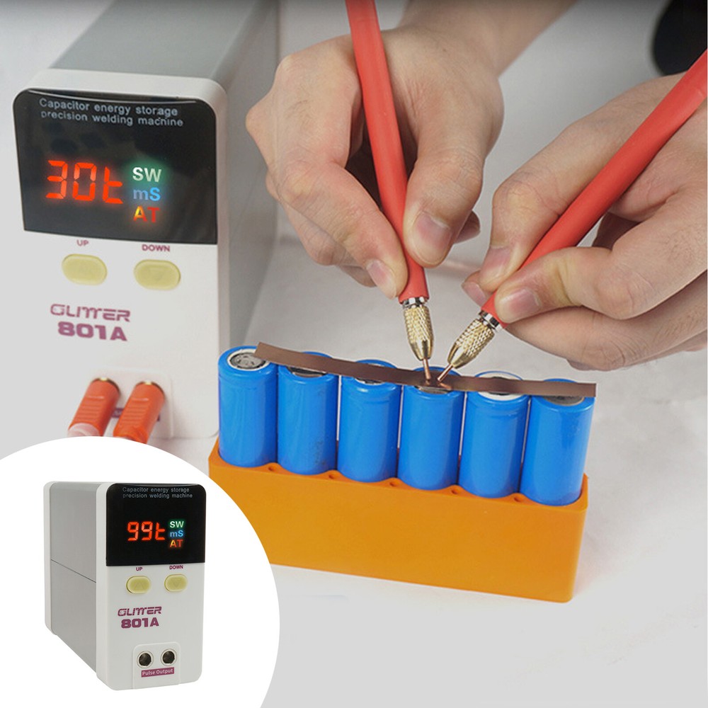 801A Capacitor Energy-Storage Pulse Welding Machine For Mobile Phone Battery E6