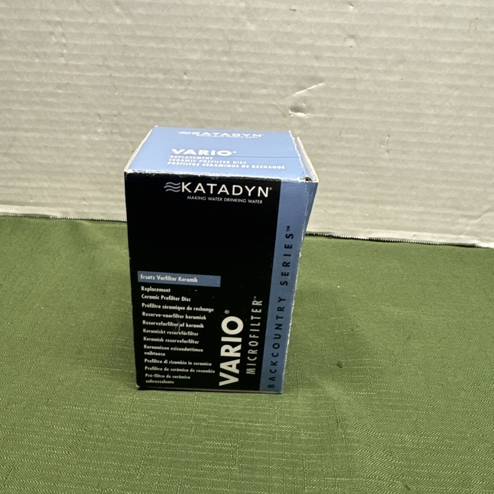 Katadyn Vario Microfilter Disc Replacement, Backcountry Series